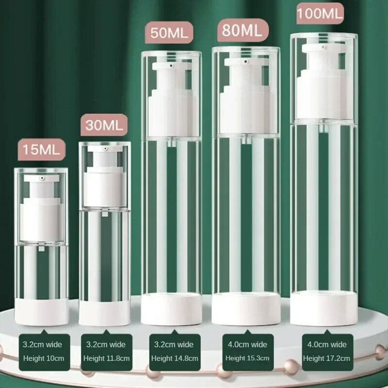 Dry Shampoo Travel - 15/30/50/80/100ml subbotella al vacío cosméticos de