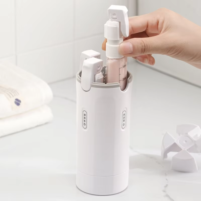 Dry Shampoo Travel - Juego de Dispensadores de Botellas de