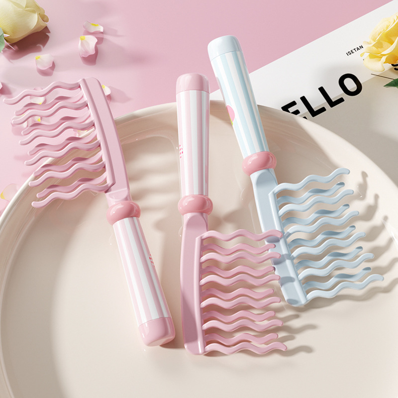 Hair Care Wavy Hair - Peine de Doble Hilera con Dientes