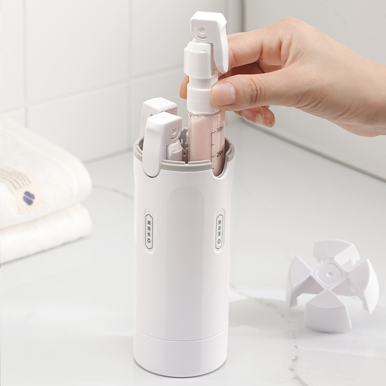 Dispensador de Líquidos de Via - Dry Shampoo Travel reseña y precio