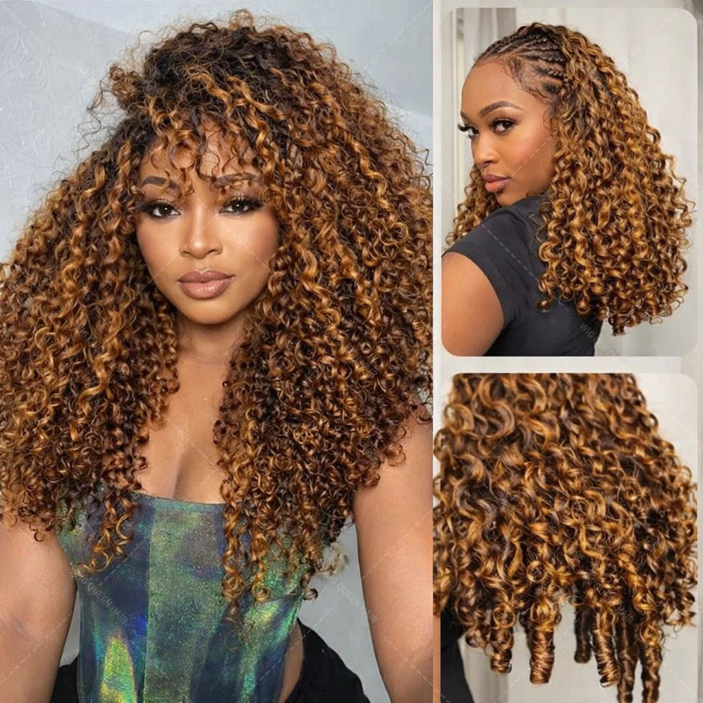 Extensiones de Cabello Rizado  - Crochet Braiding Hair reseña y precio