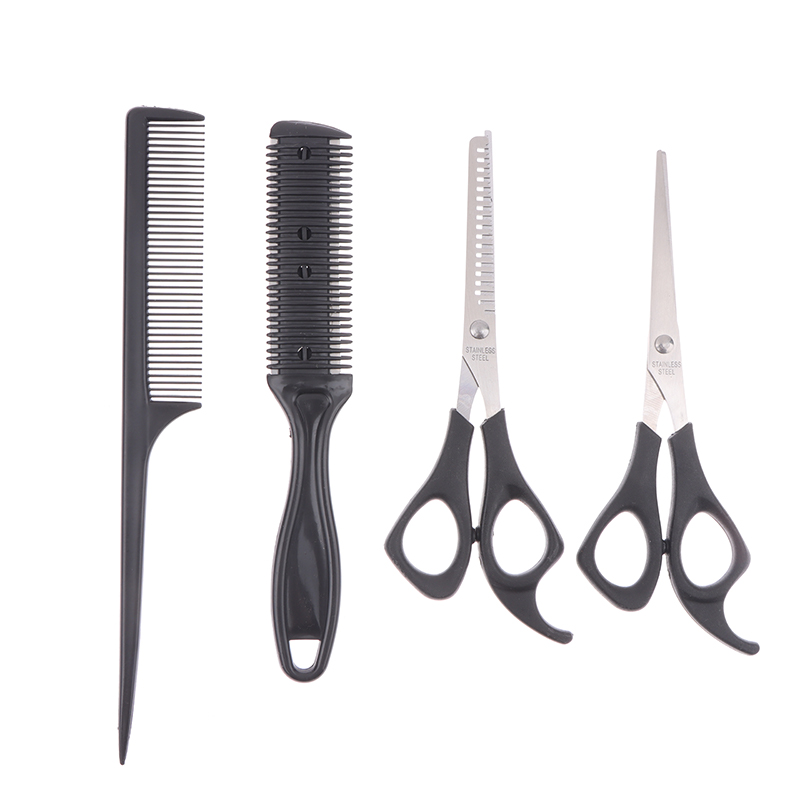 Nuevo【Juego de 4 Tijeras de Pe - Hair Care Barber reseña y precio