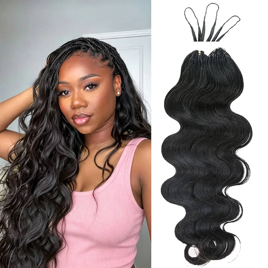 Extensiones de Cabello Humano  - Crochet Braiding Hair reseña y precio