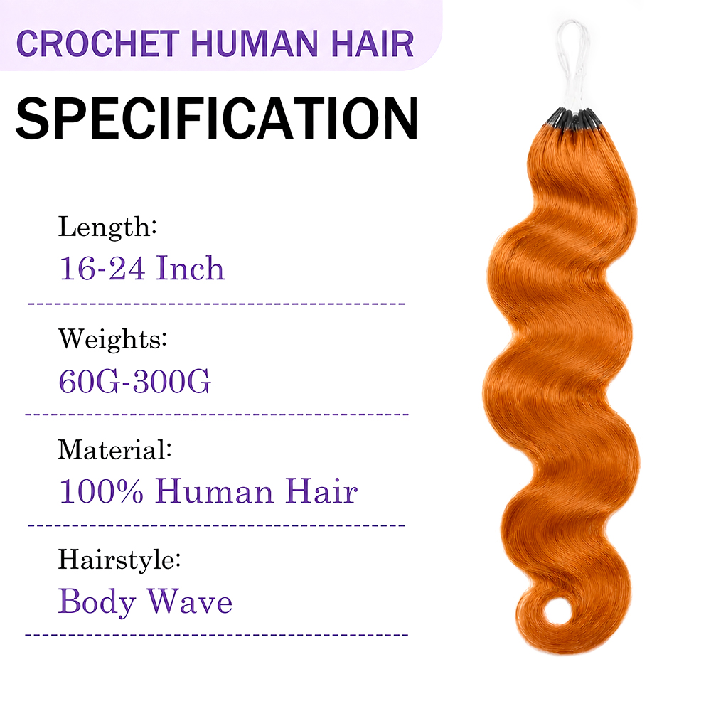 Extensiones de Cabello Humano  - Crochet Braiding Hair reseña y precio