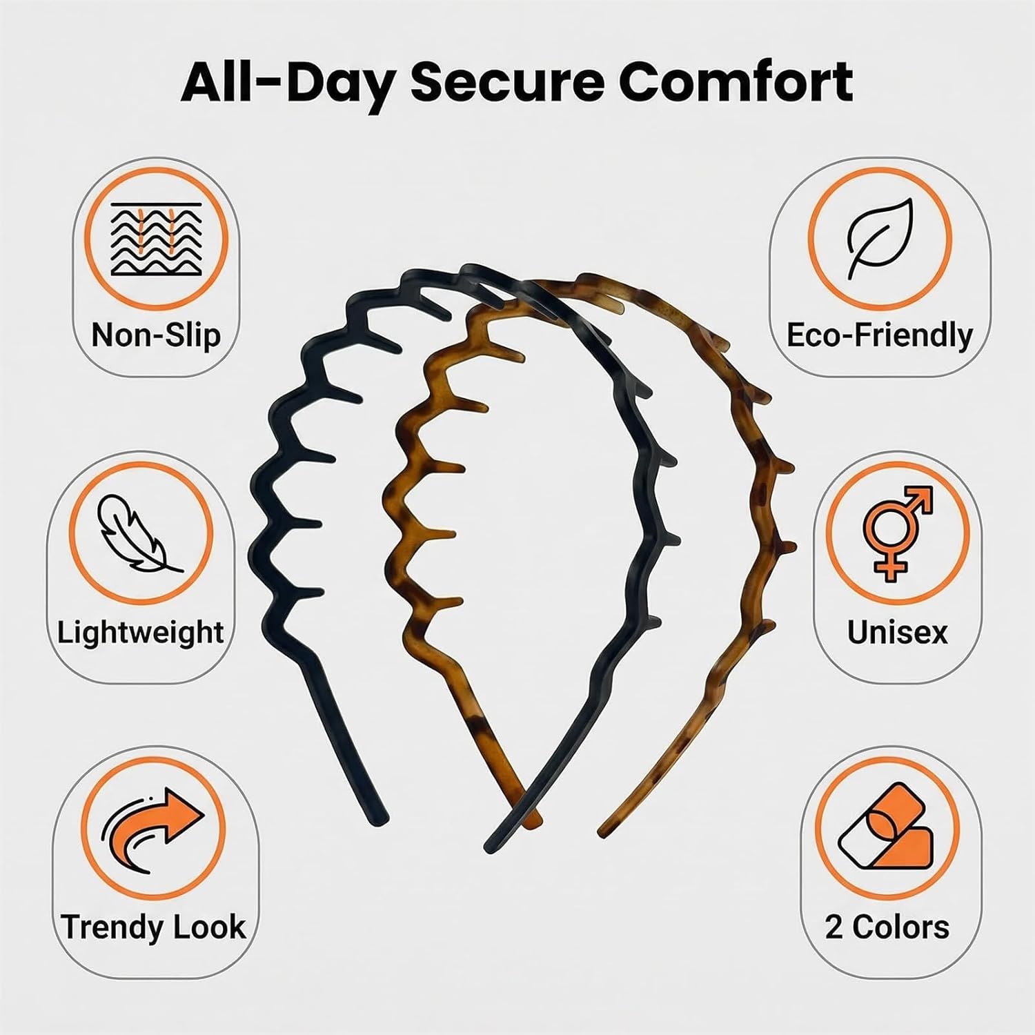 2 diademas para mujeres y homb - Hair Care Wavy Hair reseña y precio