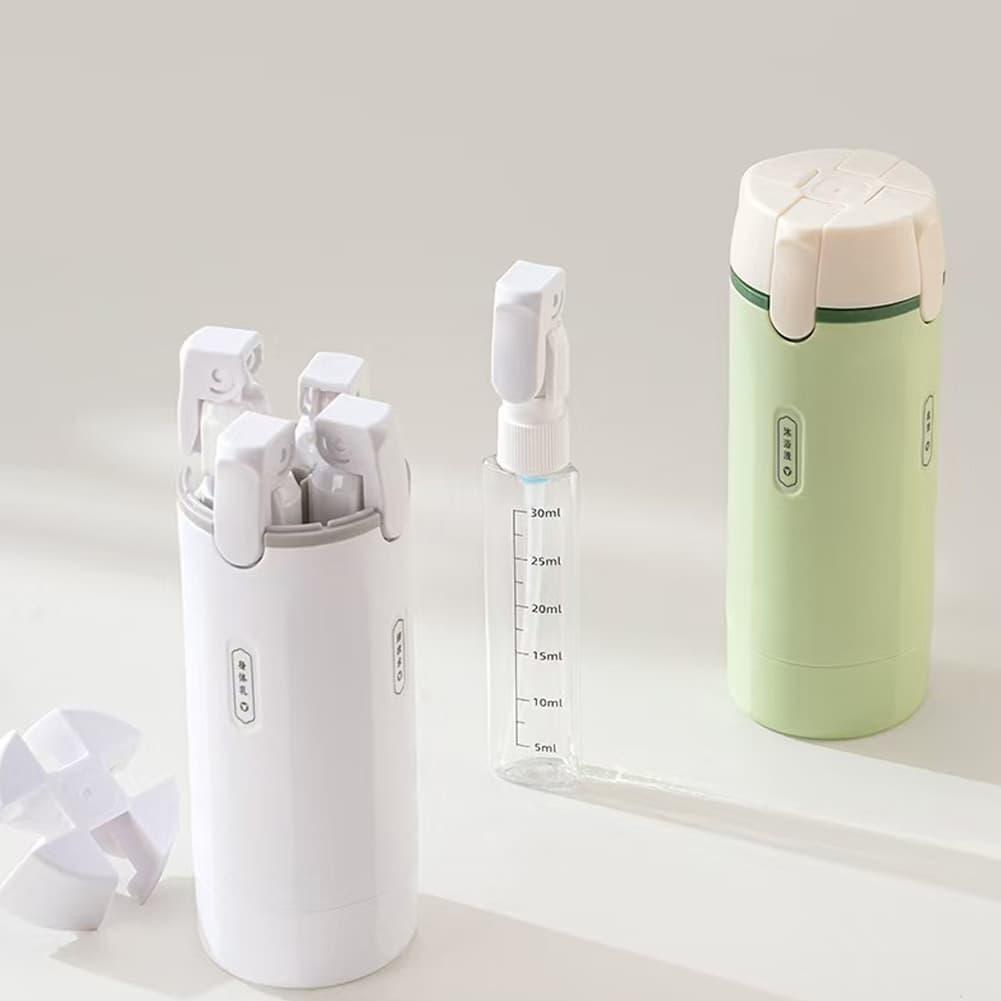 4 Botellas de Viaje Giratorias - Dry Shampoo Travel reseña y precio
