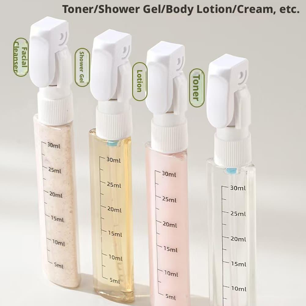 4 Botellas de Viaje Giratorias - Dry Shampoo Travel reseña y precio