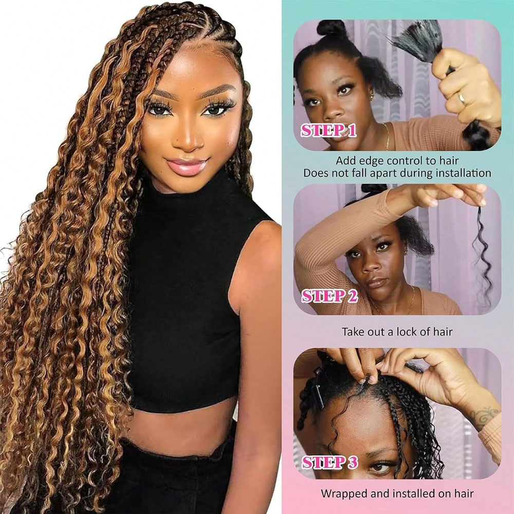 Cabello Humano para Trenzar, 1 - Hair Care Wavy Hair reseña y precio