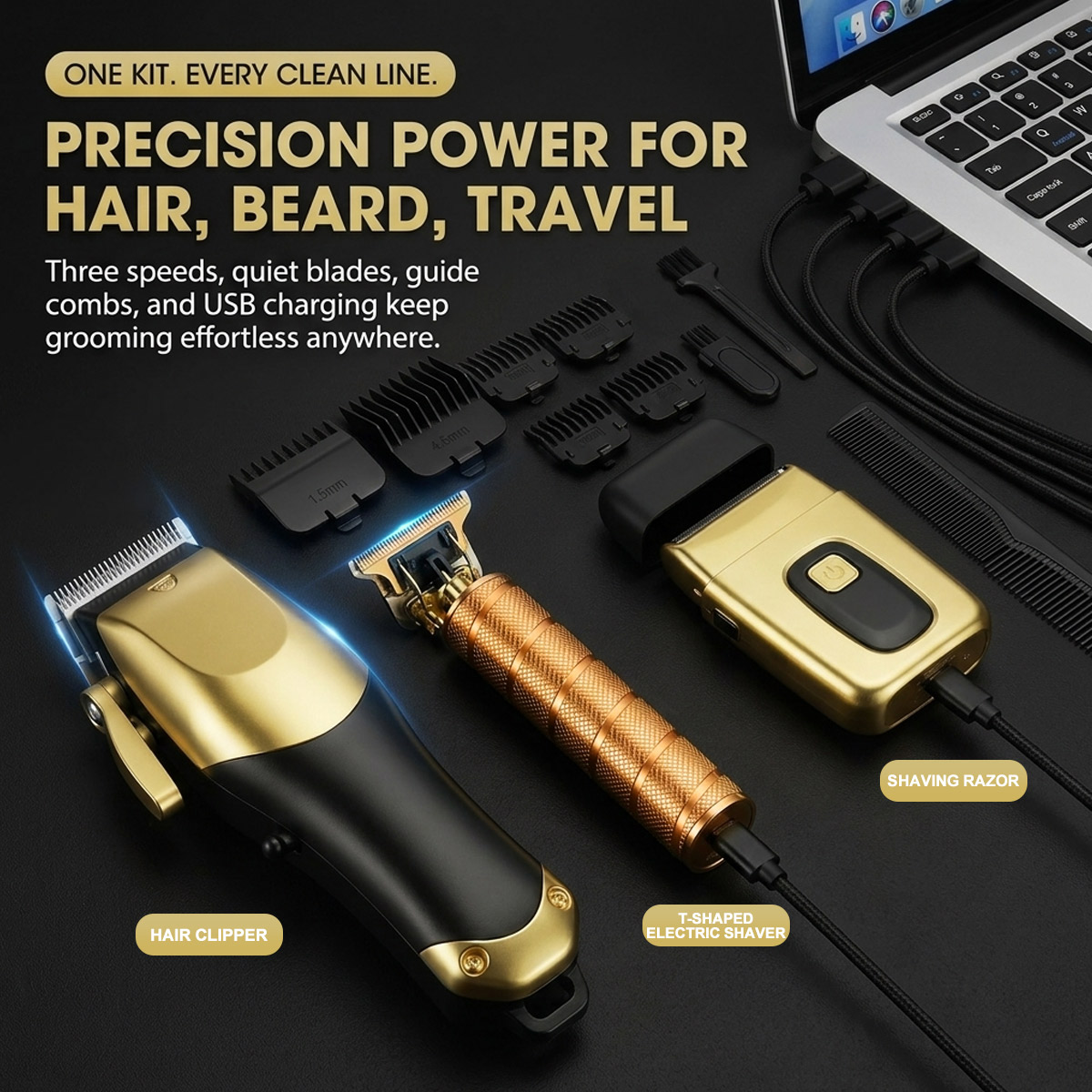 Kit de Cortadora de Pelo Portá - Hair Care Barber reseña y precio