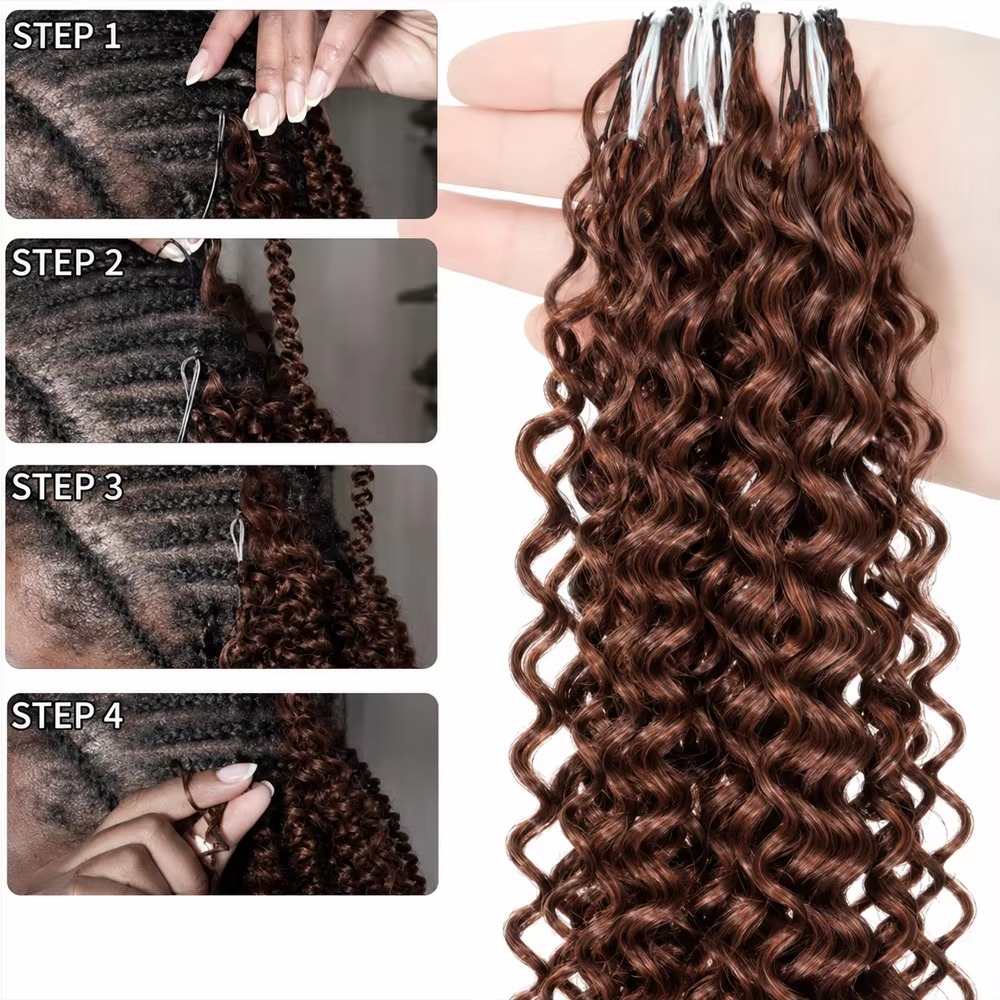 Smilegirl Cabello Humano Ondul - Crochet Braiding Hair reseña y precio
